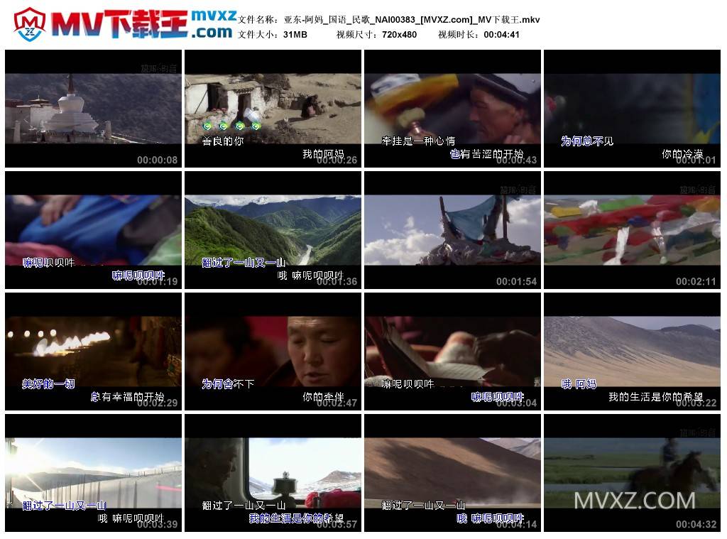 亚东-阿妈_国语_民歌_NAI00383